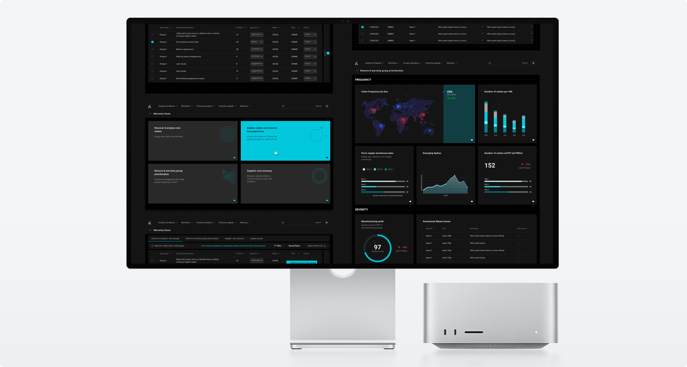 AI-powered manufacturing reliability platform